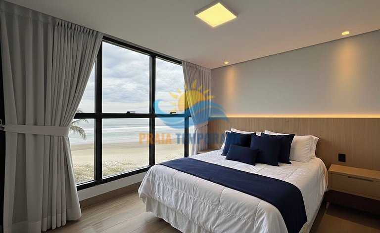 PR - Suíte vista para o mar, banheira e café da manhã