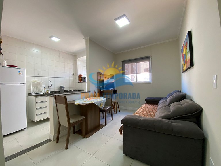 A308 - Apto 1 Dorm c/ Piscina e Wi-Fi