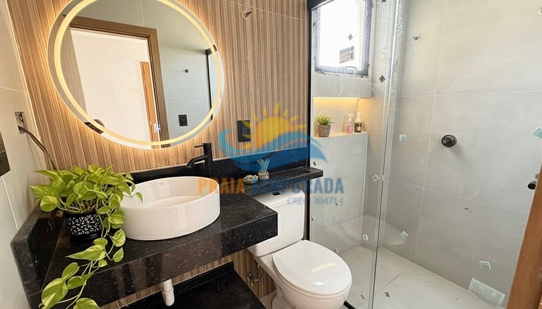 VC - Suíte com Varanda Vista Mar e Café da Manhã