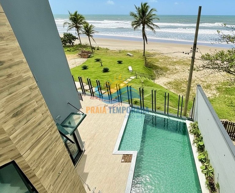 Suíte vista para o mar, banheira e café da manhã