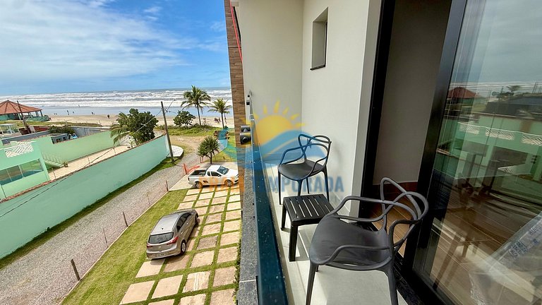 VT - Suíte com Varanda Vista Mar e Café da Manhã
