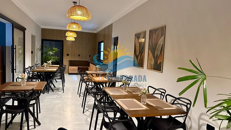 VT - Suíte com Varanda Vista Mar e Café da Manhã