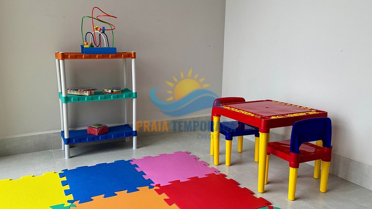 PR - Suíte vista para o mar, banheira e café da manhã