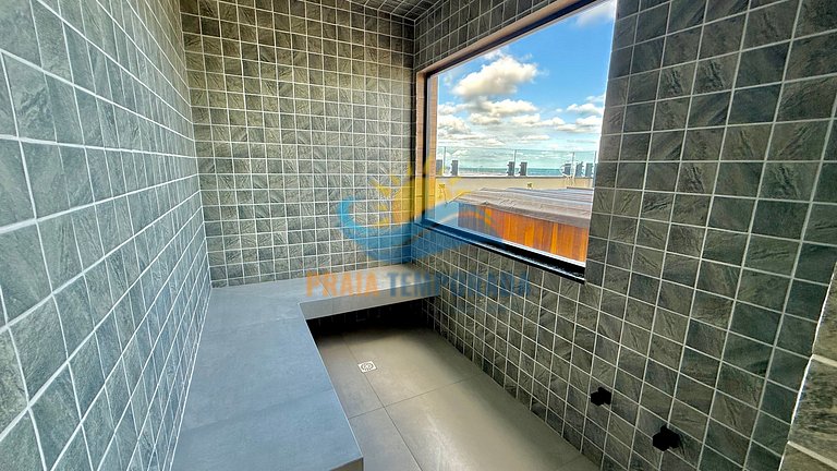 VT - Suíte com Varanda Vista Mar e Café da Manhã