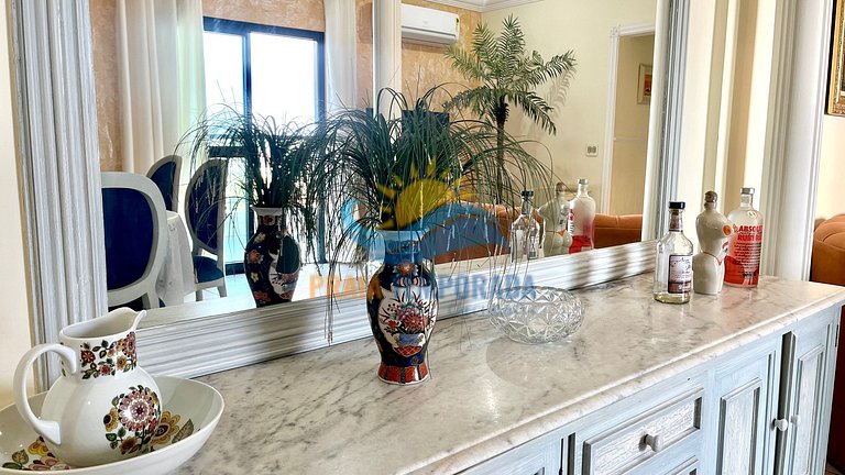 BM202 - Apê c/2 Dorm |1 Suíte| Ar Cond e Vista Mar