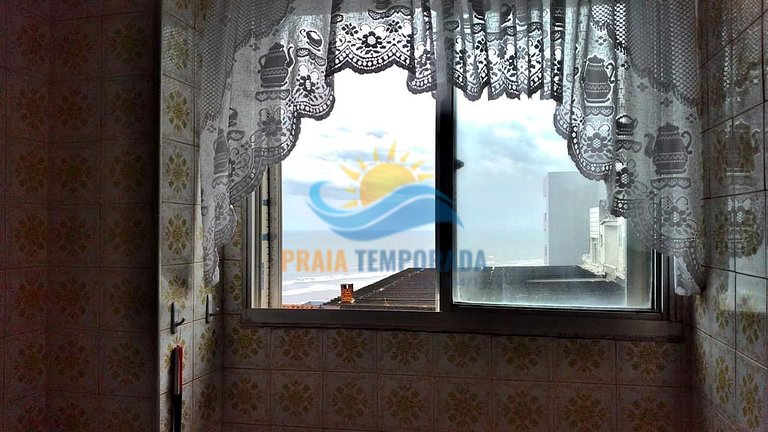 M095 - Apto Vista mar | 1 Dorm e Salão de Jogos