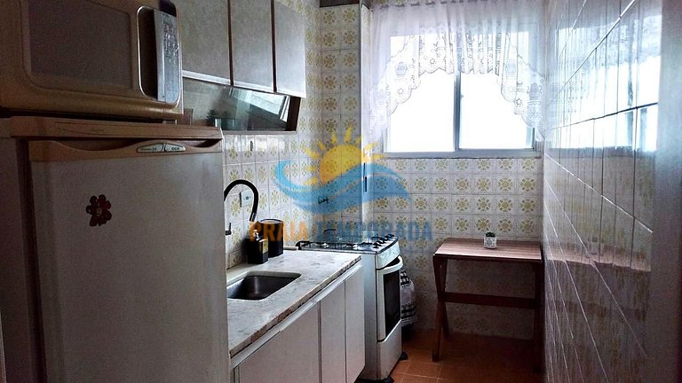 M095 - Apto Vista mar | 1 Dorm e Salão de Jogos