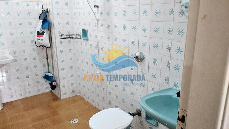 M095 - Apto Vista mar | 1 Dorm e Salão de Jogos