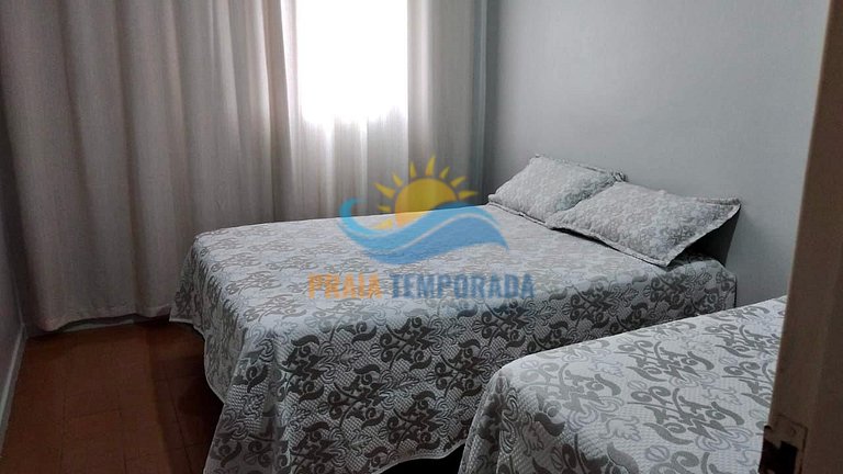 M095 - Apto Vista mar | 1 Dorm e Salão de Jogos