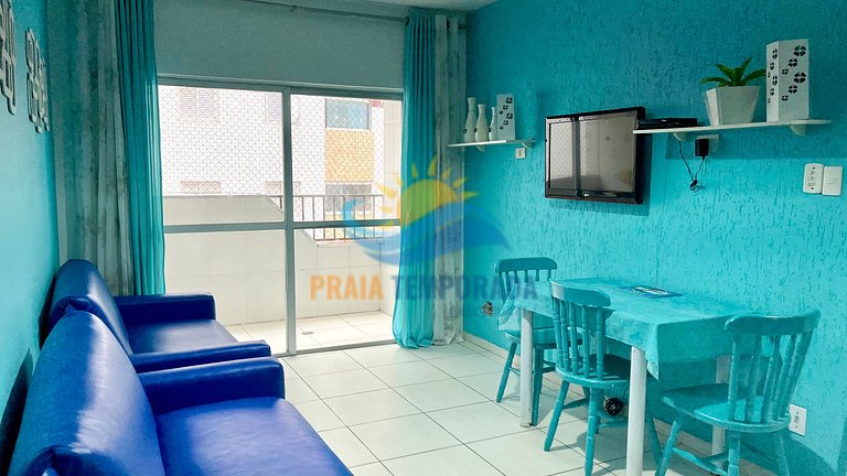 M202 - Apto Aconchegante Vista Lateral c/ 1 Dorm