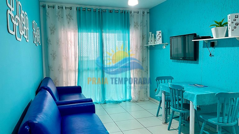 M202 - Apto Aconchegante Vista Lateral c/ 1 Dorm