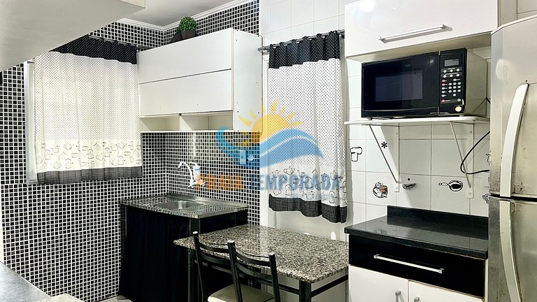 M202 - Apto Aconchegante Vista Lateral c/ 1 Dorm