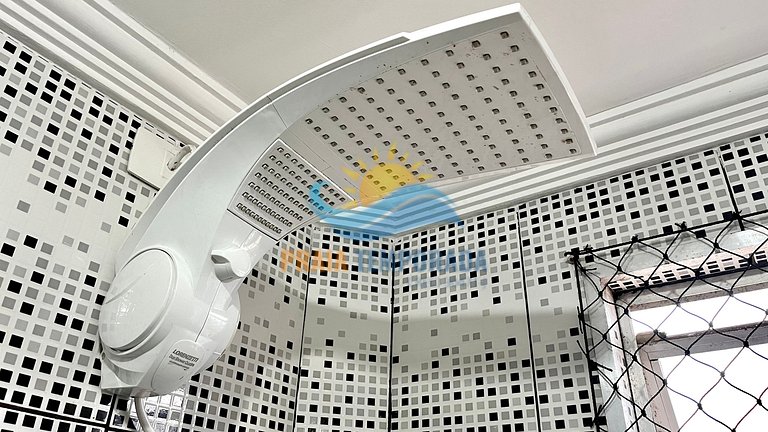 M202 - Prédio frente mar |1 Dorm Aconchegante e Wi-fi