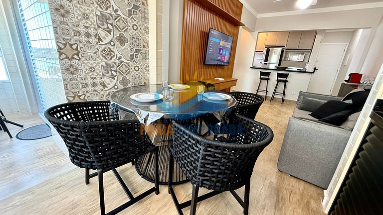 R145 - Apto com Vista p/Mar | Suíte| WiFi
