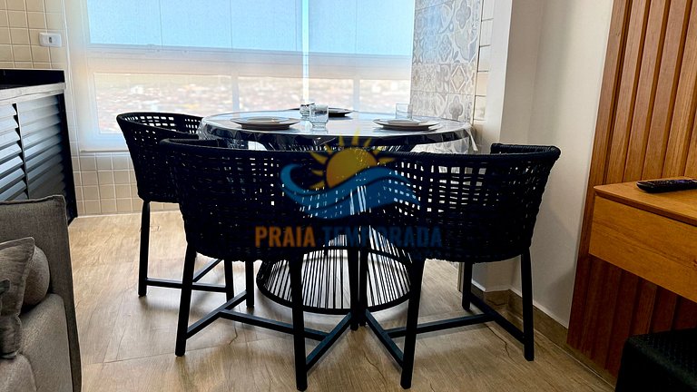 R145 - Apto com Vista p/Mar | Suíte| WiFi