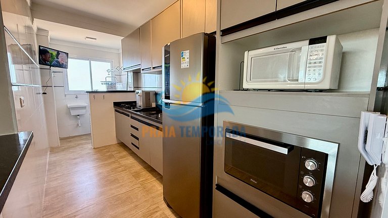 R145 - Apto com Vista p/Mar | Suíte| WiFi