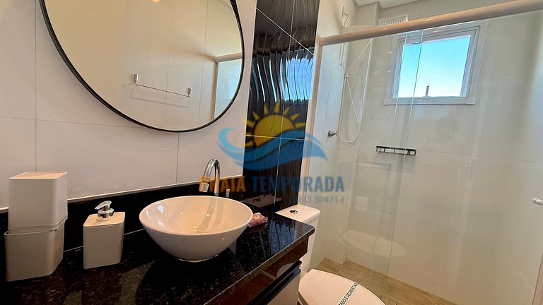 R145 - Apto com Vista p/Mar | Suíte| WiFi