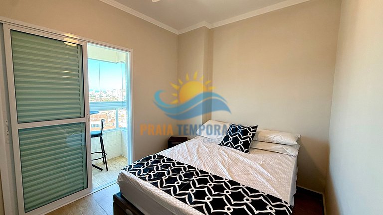 R145 - Apto com Vista p/Mar | Suíte| WiFi