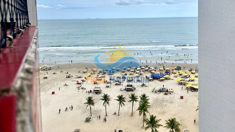 M202 Prédio frente mar|1 Dorm Aconchegante e Wi-fi