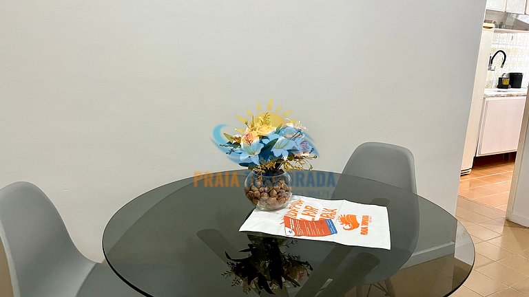 M095 - Apto Vista mar | 1 Dorm e Salão de Jogos