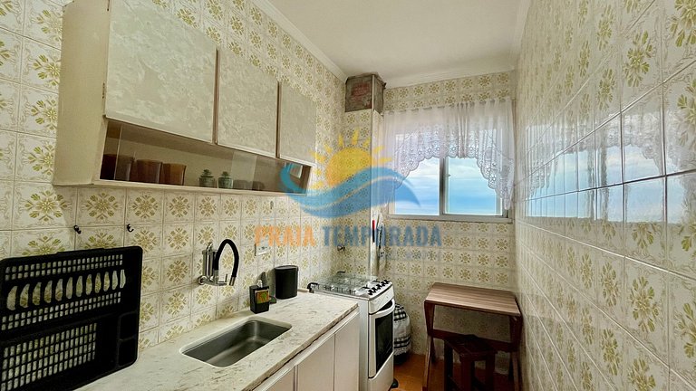 M095 - Apto Vista mar | 1 Dorm e Salão de Jogos