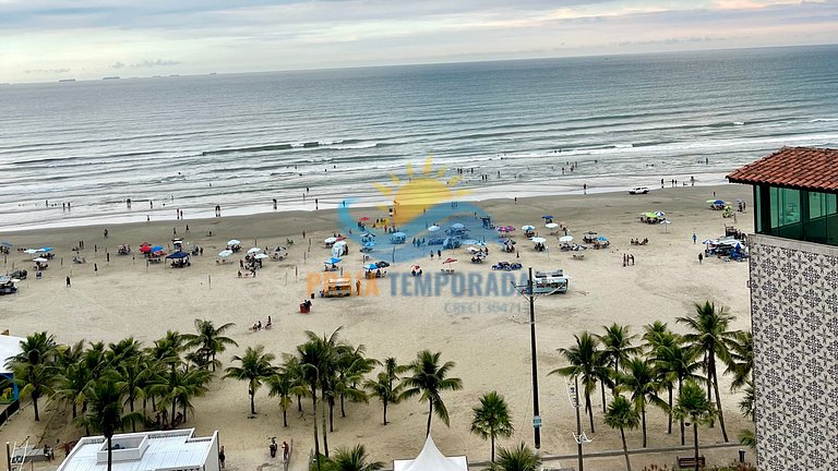 M095 - Apto Vista mar | 1 Dorm e Salão de Jogos