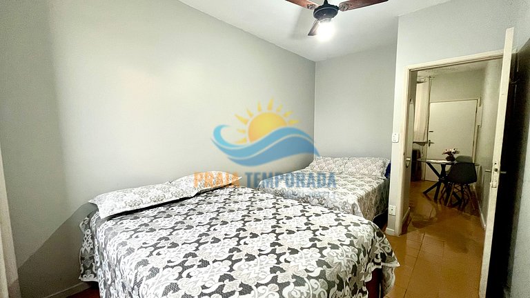 M095 - Apto Vista mar | 1 Dorm e Salão de Jogos