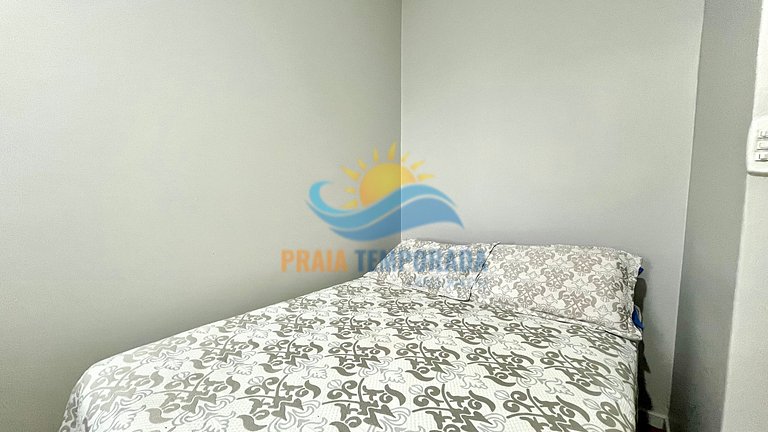 M095 - Apto Vista mar | 1 Dorm e Salão de Jogos