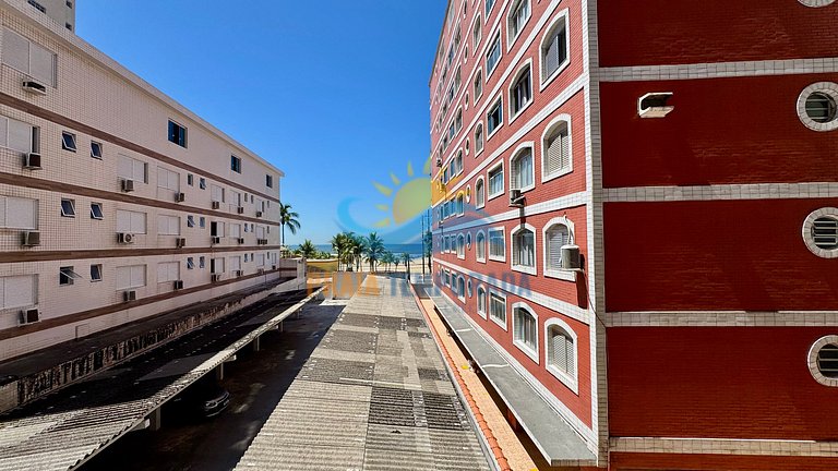 A055 - Apê c/ Vista Mar| 1 Dorm e Garagem