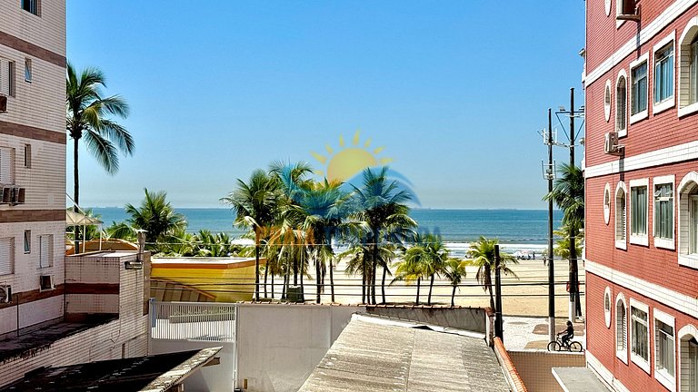 A055 - Apê c/ Vista Mar| 1 Dorm e Garagem