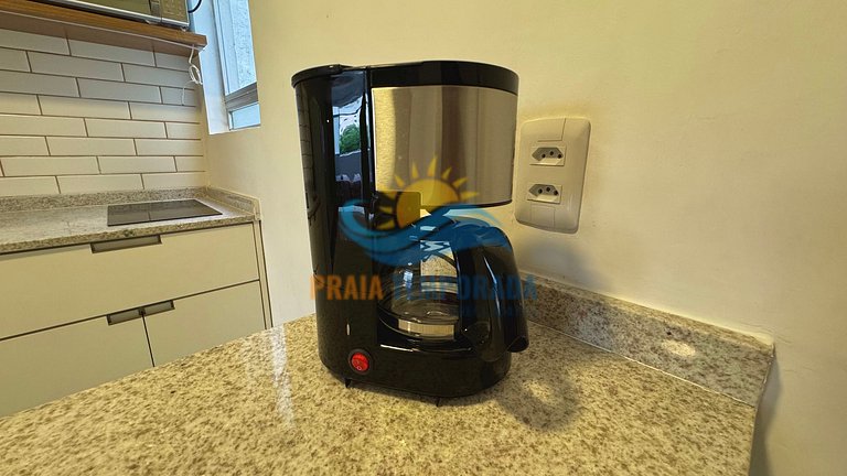 A209 Kitnet incrível c/ Ar Cond.| Wi-Fi e Smart TV