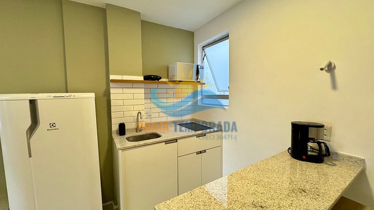 A209 Kitnet incrível c/ Ar Cond.| Wi-Fi e Smart TV