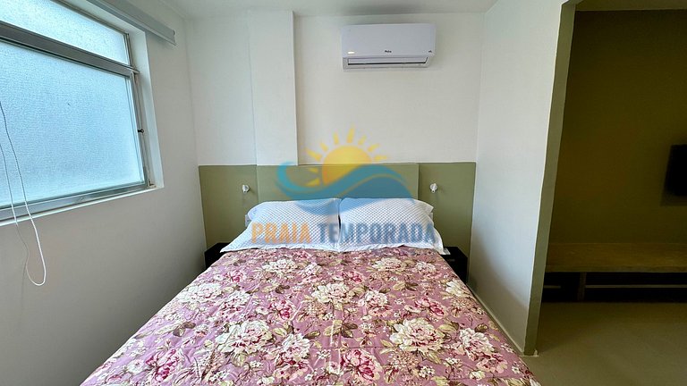 A209 Kitnet incrível c/ Ar Cond.| Wi-Fi e Smart TV