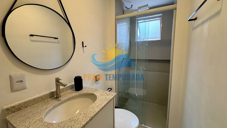 A209 Kitnet incrível c/ Ar Cond.| Wi-Fi e Smart TV